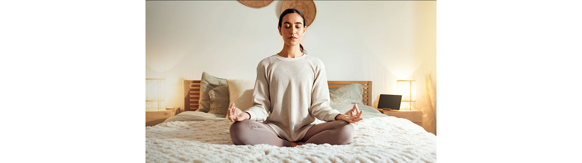 Quiet EMS stimulation routine for seated foot and leg comfort at home