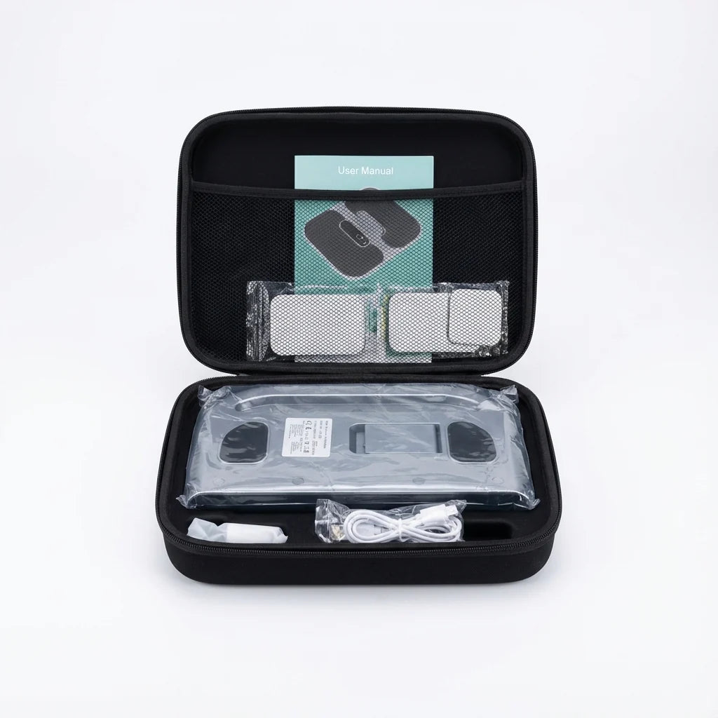EMS Foot Stimulator with Infrared Support & Foldable Cordless Design