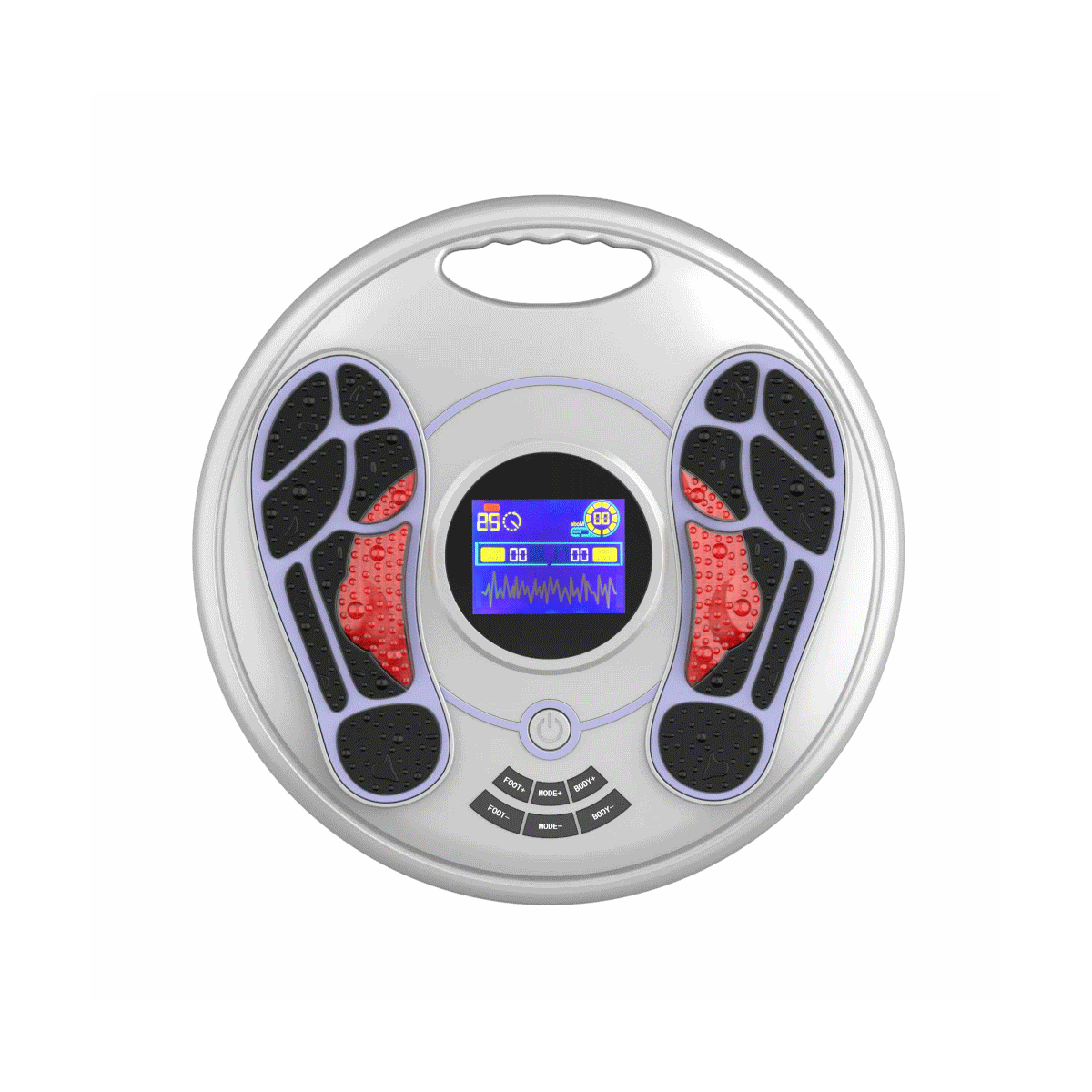 EMS Foot Stimulator with TENS Body Pads, FDA-Cleared