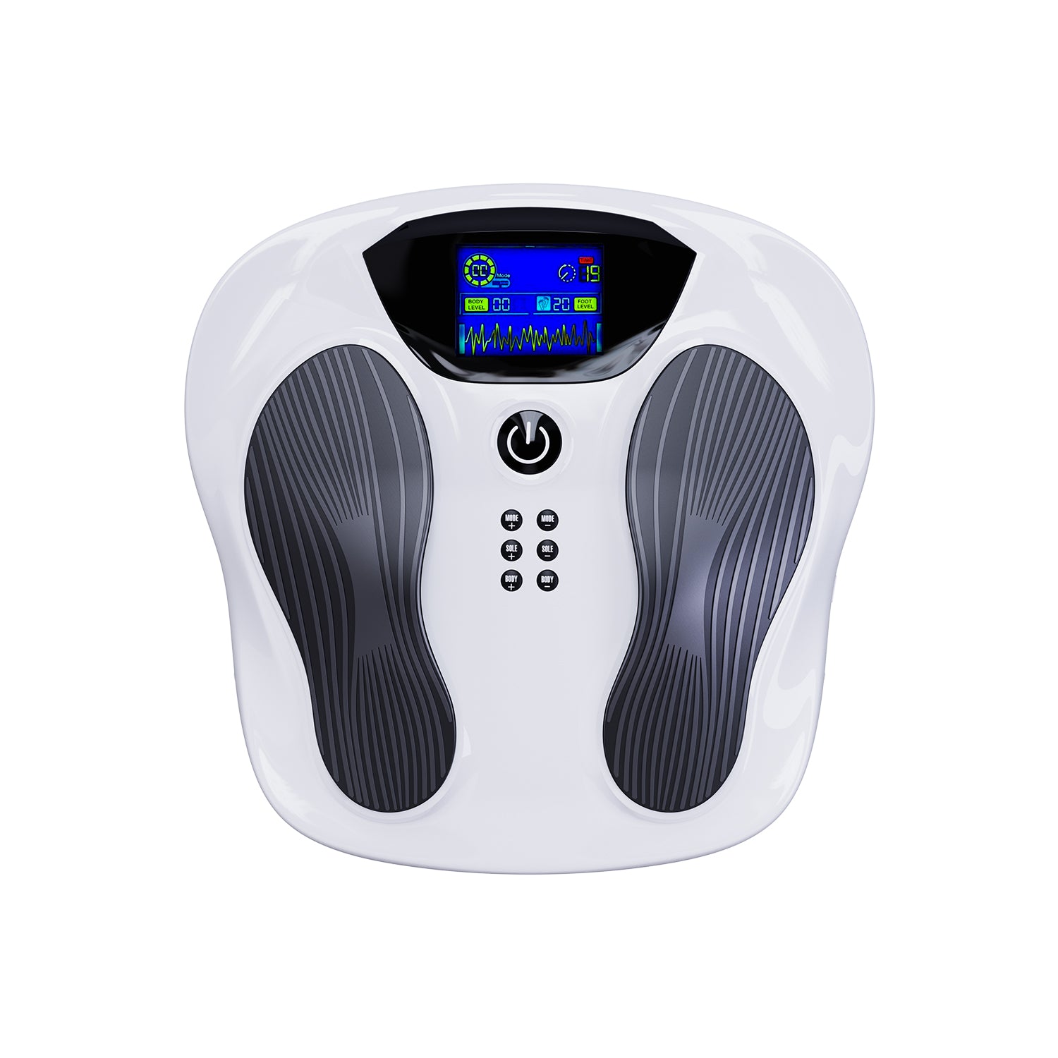 Welliawell WY-300T FDA-cleared EMS and TENS foot stimulator front view