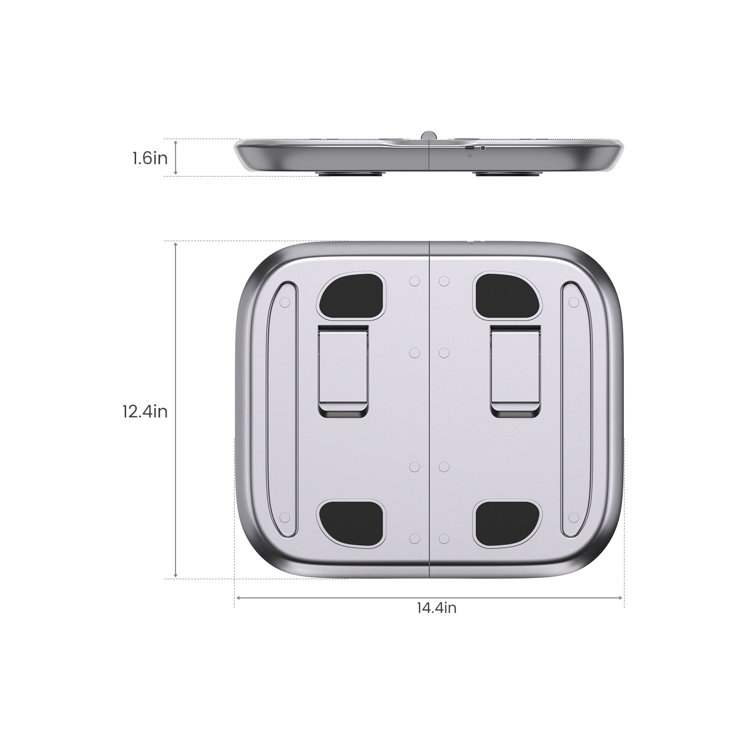 Welliawell WY-320 EMS foot stimulator setup with infrared support for home use