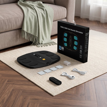 SoleWave EMS Foot Stimulator with 6-Zone Foot Platform
