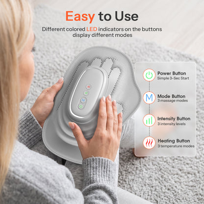 Cordless Hand Massager with Heat & Air Compression