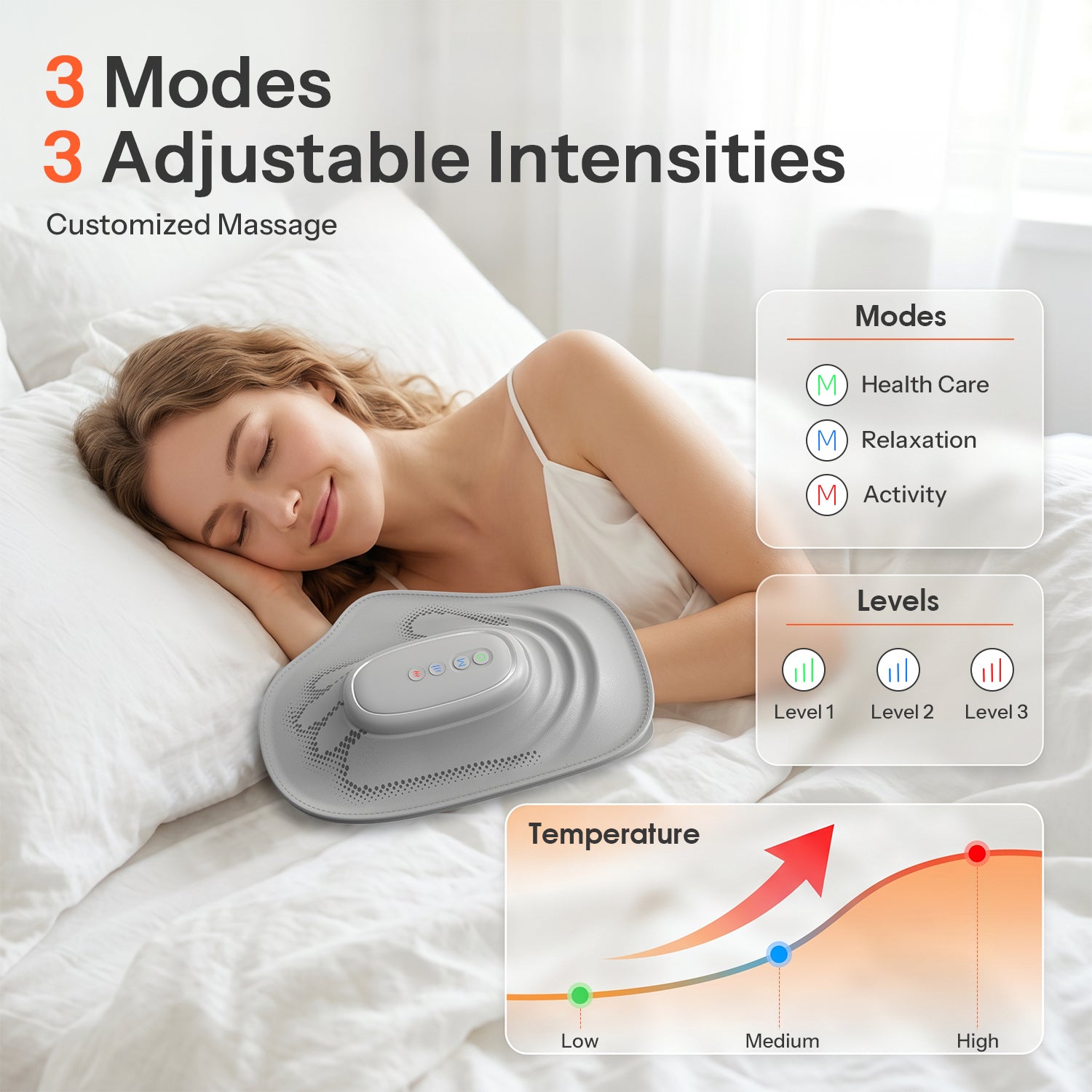 Cordless Hand Massager with Heat & Air Compression