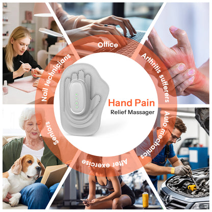 Cordless Hand Massager with Heat & Air Compression