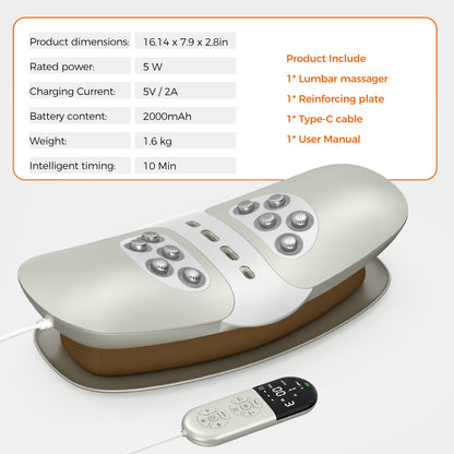 SpineEase Lumbar Traction Massager