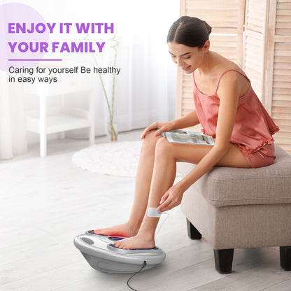 EMS Foot Stimulator with TENS Body Pads, FDA-Cleared