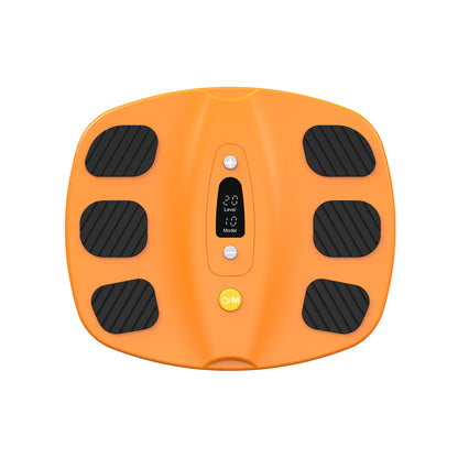 Welliawell SoleGrid orange EMS & TENS foot stimulator, front view