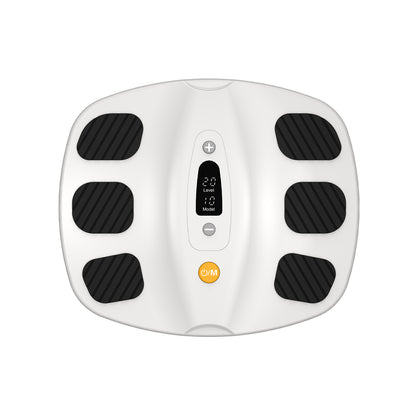 Welliawell SoleGrid white EMS & TENS foot stimulator, front view